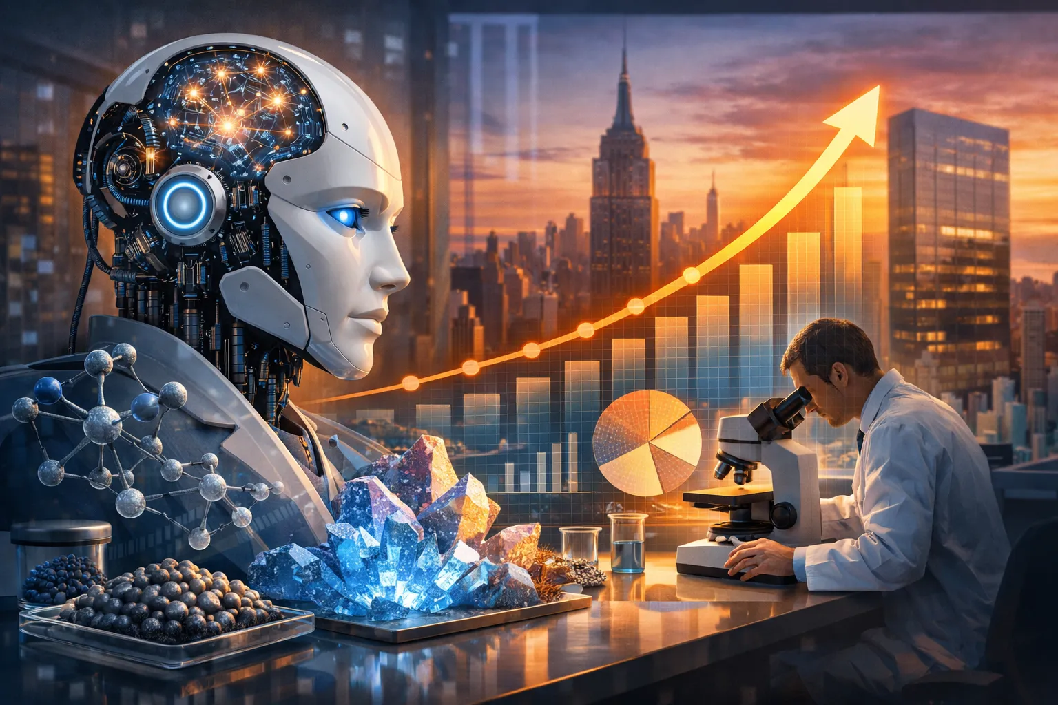cover for AI in Materials Discovery Market Set for Rapid Growth with 29.4% CAGR