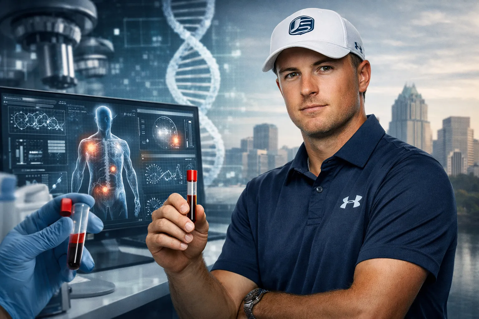 cover for Jordan Spieth Champions AI-Powered Blood Test for Early Cancer Detection